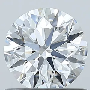 0.7 Carat Round D VVS1 Natural Diamond