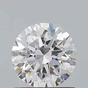 0.7 Carat Round D VVS1 Natural Diamond