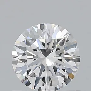 0.7 Carat Round D VVS2 Natural Diamond
