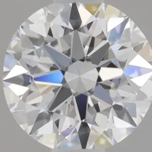 0.7 Carat Round D VVS2 Natural Diamond