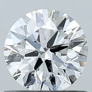 0.7 Carat Round E SI1 Natural Diamond