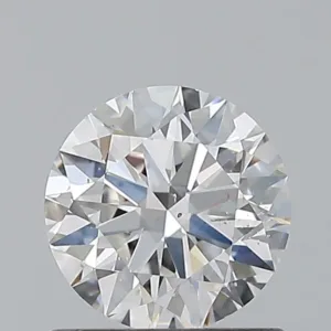 0.7 Carat Round E SI2 Natural Diamond