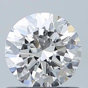 0.7 Carat Round G VVS2 Natural Diamond