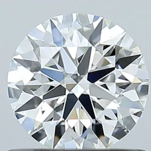 0.7 Carat Round H IF Natural Diamond