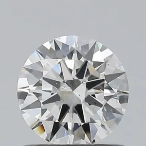 0.7 Carat Round H SI1 Natural Diamond