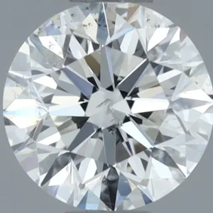 0.7 Carat Round H SI2 Natural Diamond