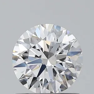 0.71 Carat Round D VVS1 Natural Diamond