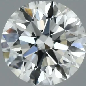 0.71 Carat Round F SI1 Natural Diamond
