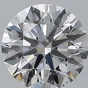 0.71 Carat Round F SI1 Natural Diamond