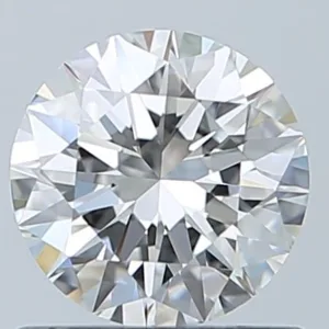 0.71 Carat Round H IF Natural Diamond