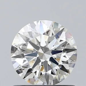 0.71 Carat Round H VVS2 Natural Diamond