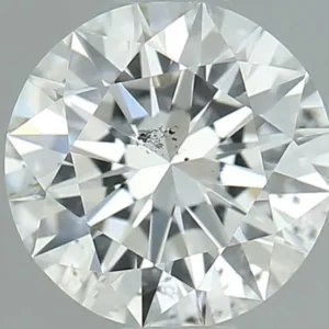 0.72 Carat Round D SI2 Natural Diamond
