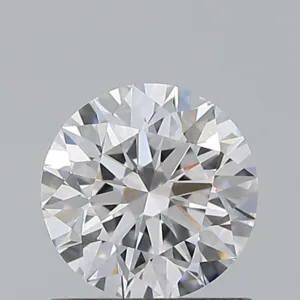 0.72 Carat Round D VVS1 Natural Diamond