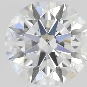 0.72 Carat Round F SI1 Natural Diamond