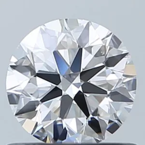 0.73 Carat Round D VVS1 Natural Diamond