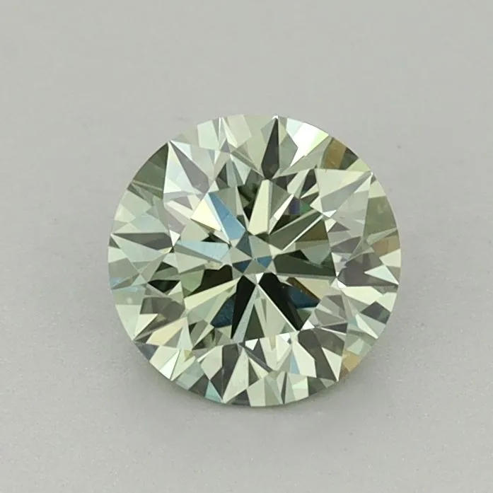 0.73 Carat Round Fancy Vivid Green VVS2 Lab Diamond 1 0.73 Carat Round Fancy Vivid Green VVS2 Lab Diamond
