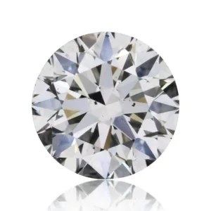 0.74 Carat Round D SI1 Natural Diamond