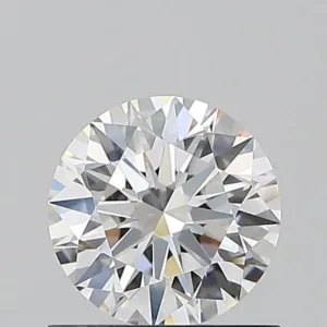 0.74 Carat Round F VVS1 Natural Diamond