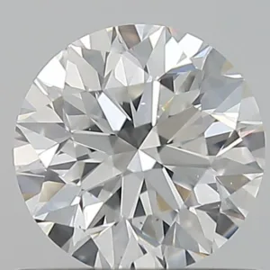 0.74 Carat Round G SI1 Natural Diamond