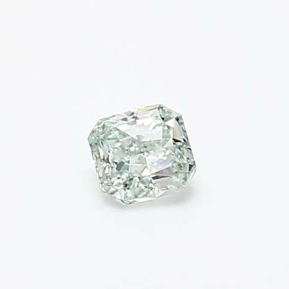 0.75 Carat Radiant Fancy Green SI2 Natural Diamond 1 0.75 Carat Radiant Fancy Green SI2 Natural Diamond