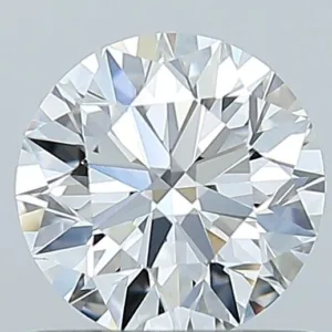 0.76 Carat Round G VVS1 Natural Diamond