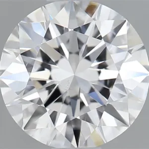 0.78 Carat Round D SI2 Natural Diamond