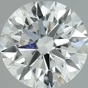 0.8 Carat Round D SI1 Natural Diamond