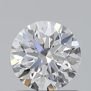 0.8 Carat Round D VVS2 Natural Diamond