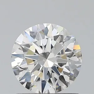 0.8 Carat Round F SI1 Natural Diamond