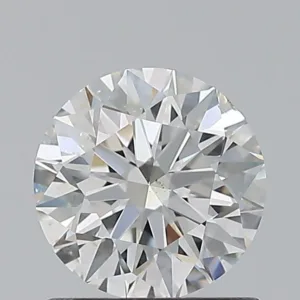 0.8 Carat Round H SI1 Natural Diamond