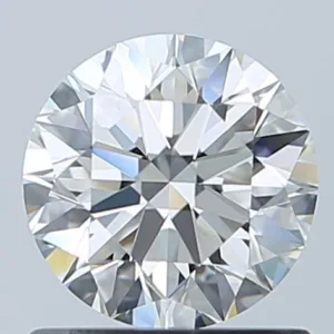 0.8 Carat Round H VVS1 Natural Diamond