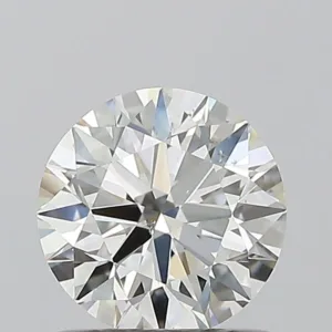 0.8 Carat Round J SI1 Natural Diamond