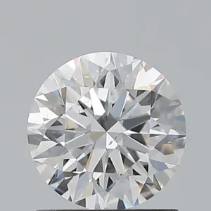 0.81 Carat Round D SI1 Natural Diamond