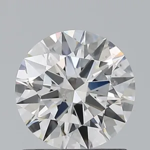 0.84 Carat Round F SI1 Natural Diamond