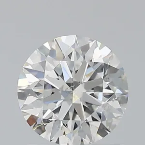 0.85 Carat Round F SI2 Natural Diamond