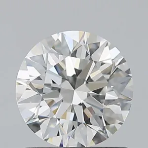 0.85 Carat Round F VVS2 Natural Diamond