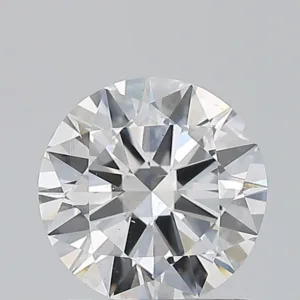 0.9 Carat Round D SI1 Natural Diamond