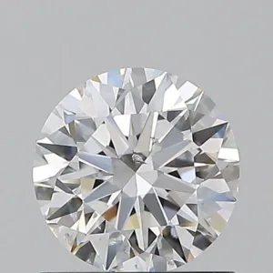0.9 Carat Round D SI2 Natural Diamond
