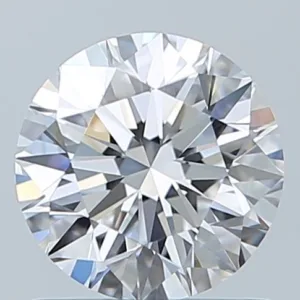 0.9 Carat Round D VVS1 Natural Diamond