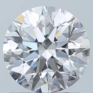 0.9 Carat Round D VVS1 Natural Diamond