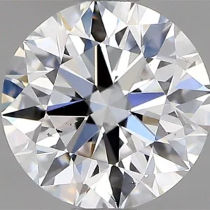 0.9 Carat Round E SI1 Natural Diamond