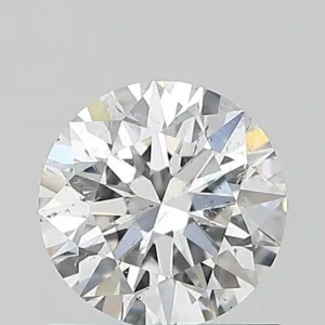0.9 Carat Round E SI2 Natural Diamond