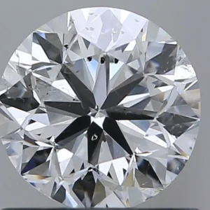 0.9 Carat Round E SI2 Natural Diamond