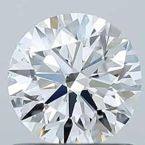 0.9 Carat Round E VVS1 Natural Diamond