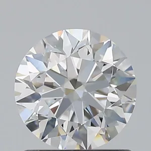 0.9 Carat Round E VVS1 Natural Diamond