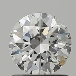0.9 Carat Round F IF Natural Diamond