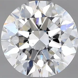 0.9 Carat Round F SI1 Natural Diamond