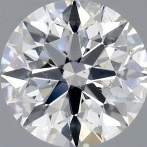 0.9 Carat Round F SI2 Natural Diamond