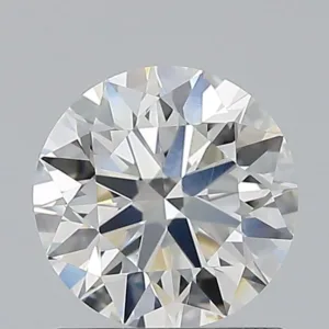 0.9 Carat Round F VVS2 Natural Diamond