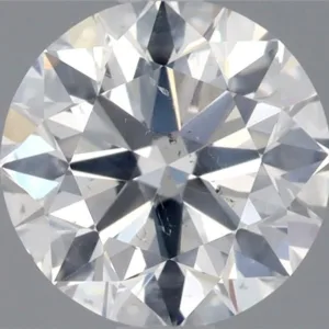 0.9 Carat Round G SI2 Natural Diamond